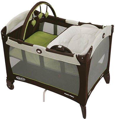 Graco Pack 'n Play Reversible Napper & Changer Playard, Basin