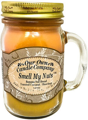 Our Own Candle Company Nuts Scented Mason Jar Candle