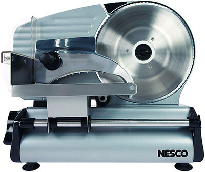 Nesco FS-250 Food Slicer with 8.7-Inch Blade, 180 Watt