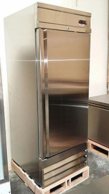WP Restaurant Freezers 29" Upright Stainless Steel Single Door Freezer