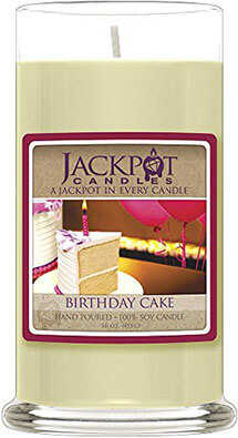 Jackpot Soy Candles Birthday Cake Candle