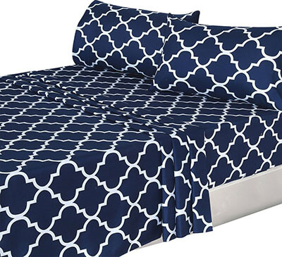 Utopia Bedding 4-Piece Bed Sheet Set