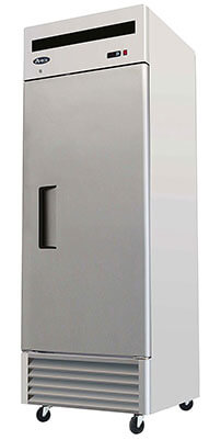 commercial stainless steel upright freezer