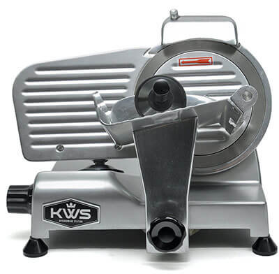 KitchenWare Station Electric Meat Slicer, 6" Stainless Steel Blade