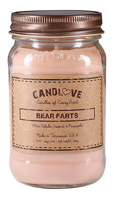 Candlove Scented 16oz Mason Jar Soy Candle