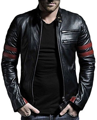 Laverapelle Men's Leather Jacket, Genuine Lambskin