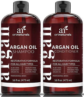 Art Naturals Argan Oil Hair Shampoo and Conditioner Set