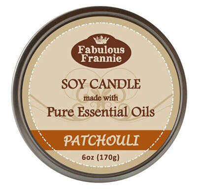 Fabulous Frannie Patchouli Natural Soy Candle