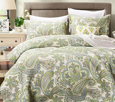 Comforbed Striped Jacquard Style Cotton Bed Sheet