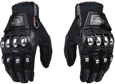 ZHW Alloy Steel Knuckle Motorcycle, Riding, Shooting Gloves