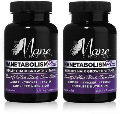 Manetabolism Plus Hair Growth Vitamins , 60 Capsules