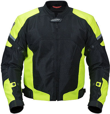 Pilot Motosport Men's Motorcycle Jacket, Direct Air Mesh