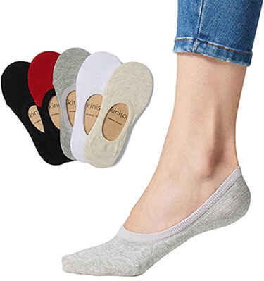 Skinisox Women’s No-Show Socks