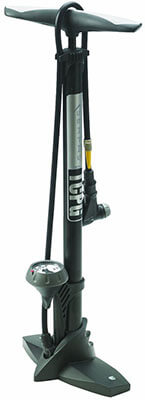 Serfas TCPG Bicycle Floor Pump, Simple Valve Head