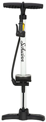 Schwinn Floor Pump With Gauge, 5 in 1