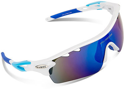 RIVBOS 801 Polarized Sports Sunglasses, Unisex