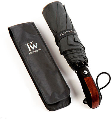 Kentwood Windproof Travel Teflon Umbrella