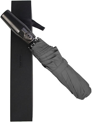 Hanmir Windproof Travel Auto Open & Close Umbrella