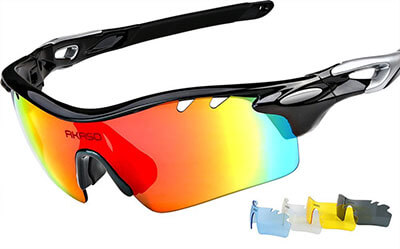 AKASO Unisex Polarized Sports Sunglasses