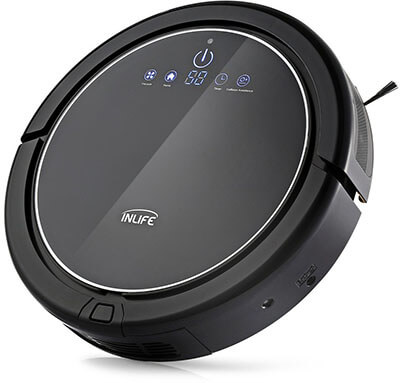 INLIFE Robotic Vacuum Cleaner, Self-Charging, Anti-Bump Technology