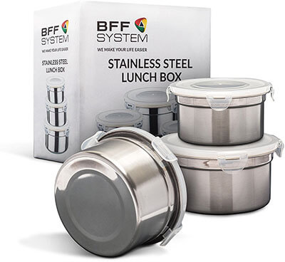 BFF System Stainless Steel Lunch Box