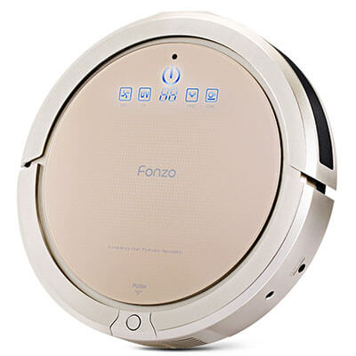 Fonzo Robotic Vacuum Cleaner, Wet/Dry Mop