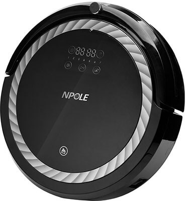 NPOLE Robot Vacuum Cleaner, Remote Control