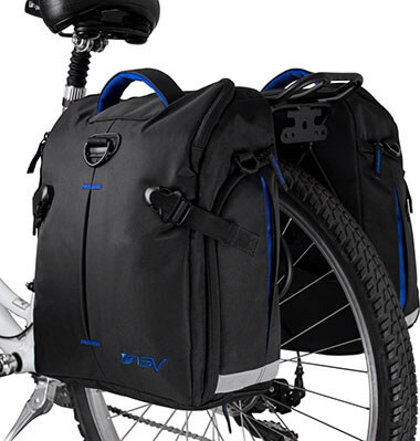 BV Bike Panniers Bags Large Capacity, 14 L All-Weather Rain Covers