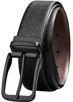 Savile Row Top Grain Leather Reversible Men's Belt