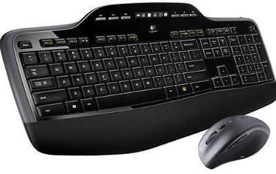 Logitech MK710 Wireless Keyboard and Mouse Combination