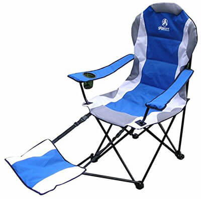 Giga Tent Chair for Camping With a Footrest