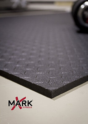 Xmark Fitness Mat, Ultra-Thick Equipment Mat