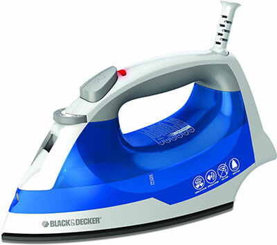 BLACK+DECKER IR03V Nonstick Soleplate, Steam Surge Travel Easy Steam Iron