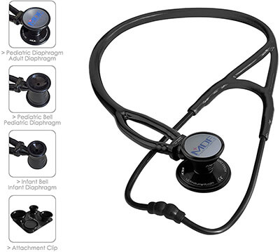 MDF Instruments ProCardial ERA Cardiology Dual Head Stethoscope