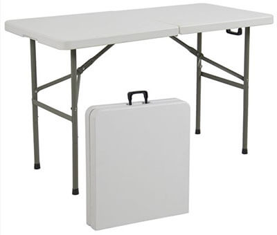 Best Choice Products Plastic Folding Table