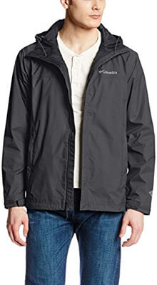 Columbia Watertight 2 Front-Zip Men’s Hooded Rain Jacket