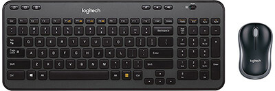 Logitech MK360 Wireless Keyboard and Mouse Combo