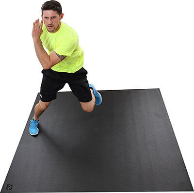Square36 6 x 6-Feet Durable Home Exercise Mat
