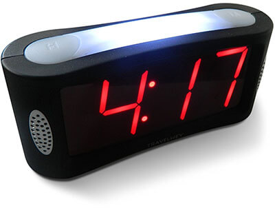 Travelwey LED Digital Alarm Clock, Loud Alarm and snooze