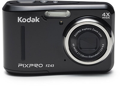 Kodak PIXPRO Friendly Zoom FZ43 Digital Camera 4X Optical Zoom