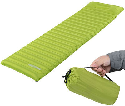 ACRATO TPU Thick Ultralight Lightweight Air Inflating Sleeping Pad