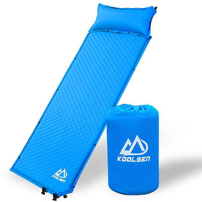 Koolsen Self-inflating Sleeping Pad with Pillow