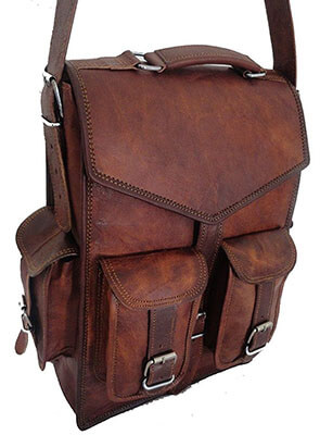 Temptation Art Handmade Craft Vintage Leather Backpack Bag