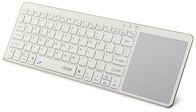 LESHP Bluetooth Wireless Keyboard, Universal Portable PC Keyboards