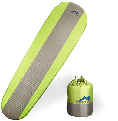 Whalek Camp Pad for Camping, Self Inflating