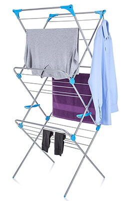 Minky Trio Concertina Indoor Laundry Drying Rack