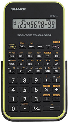 Sharp EL-501XBGR Scientific Calculator