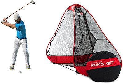 Rukket Sports Original Pop-Up Golf Net, Ball Return Feature