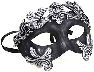 RedSky Trader Men’s Party Mask, Mythological Greek Style