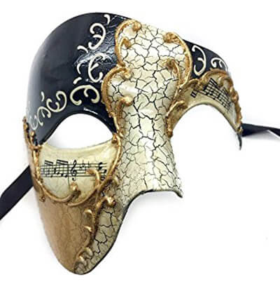 KAYSO Phantom Design Masquerade Mask for Men